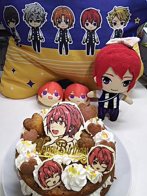 わか 身内用ケーキ 朱桜司 あんスタ あんさんぶるスターズ キャラケーキ キャラクタースイーツ T Co Pdx9m3vdqa Twitter