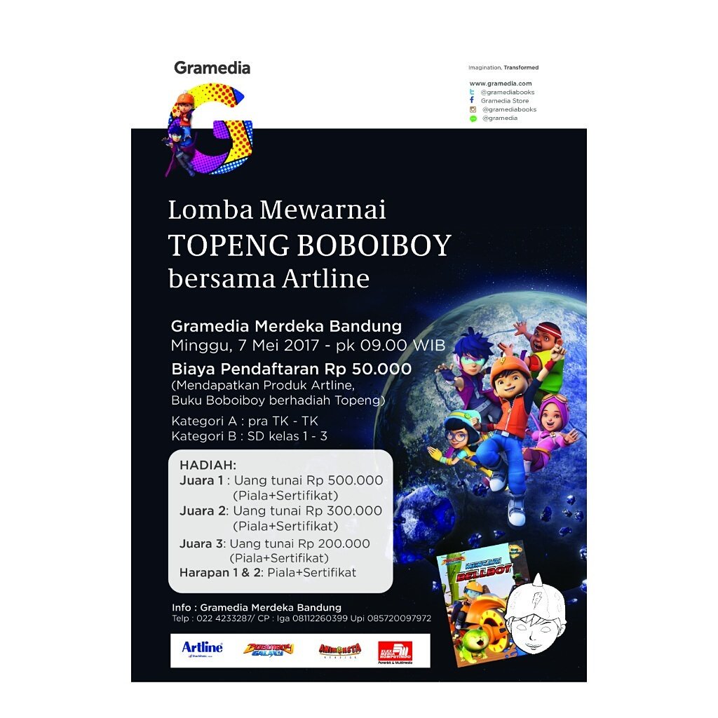 GramediaMerdeka's tweet image. Kami tunggu pendaftarannya grameds :)