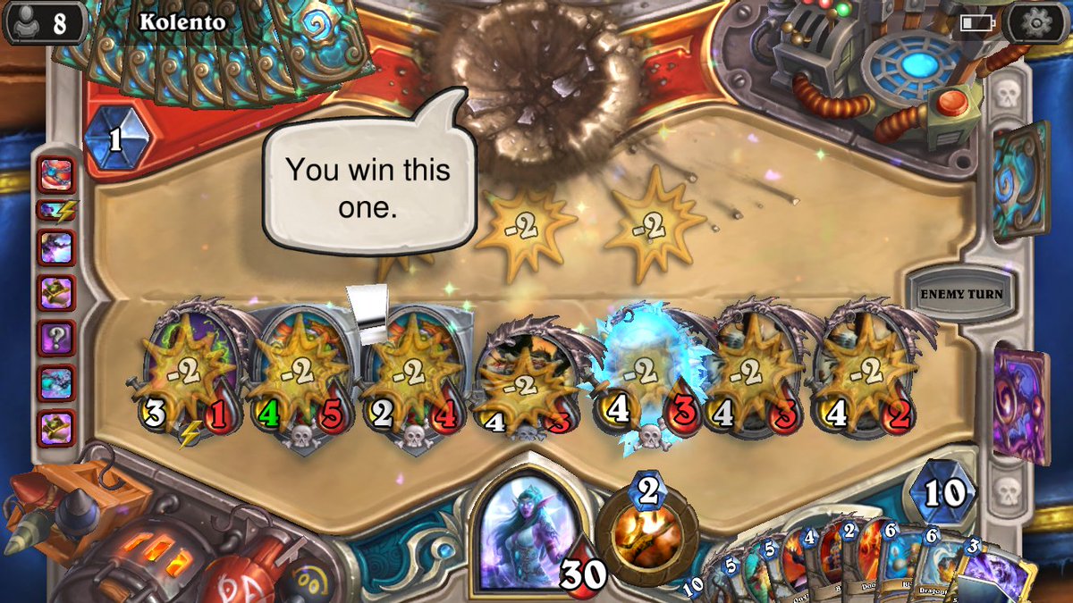 mathiaz's tweet photo. Habe ich gerade den richtigen @Kolento besiegt? #Hearthstone #Kolento https://t.co/1lOF9PNf6P