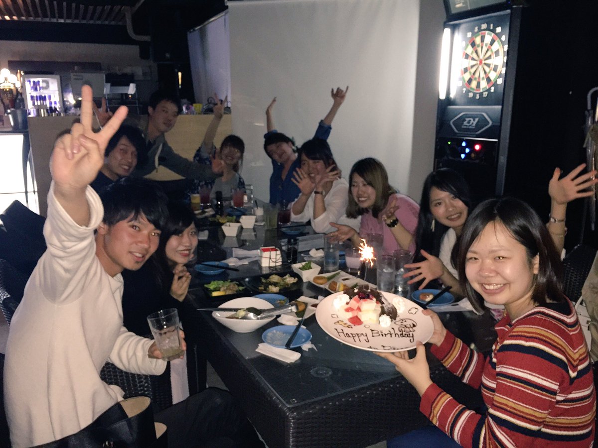 ダイニング居酒屋nanana四条河原町店 Auf Twitter お客様スナップ こちらのお客様はサプライズコース 食べ飲み放題 プレート で楽しんで頂きました お誕生日おめでとうございます お友達の誕生日 をゆめ八 京都店でお祝いしませんか 詳しくはこちら