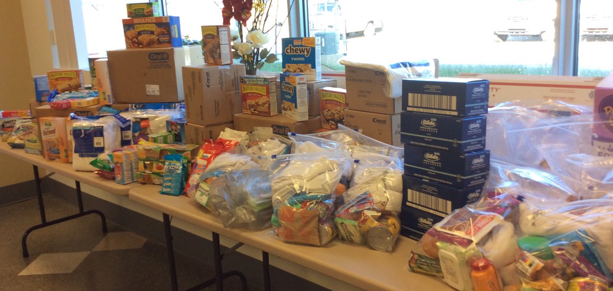 Frenchko_Jan's tweet photo. Today's donations... Feeling overwhelmed by how many people spent the holiday thinking of our troops #ComcastCaresDay  @marseyjop71 https://t.co/W2hzVpevTo