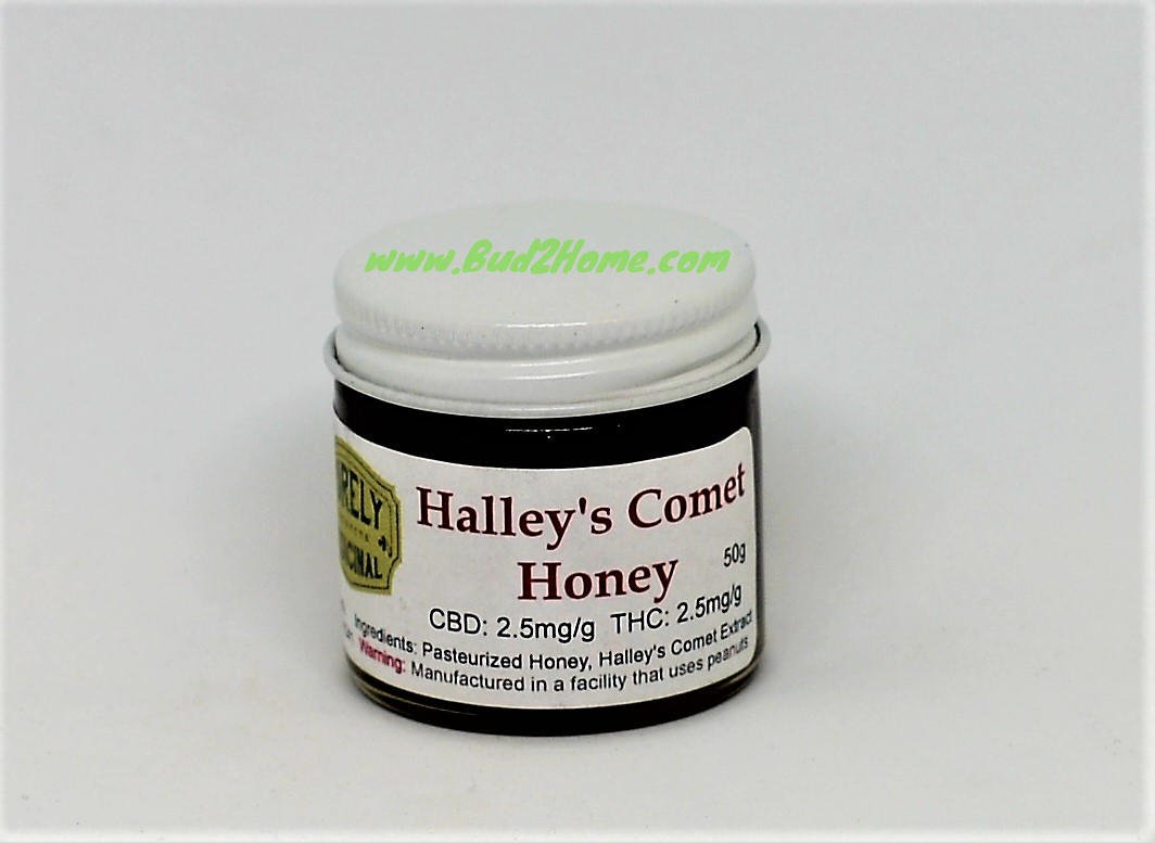 bud2home's tweet photo. Halley's Comet Honey - https://t.co/84vHmboKTf - Purely Medicinal @bud2home #THChoney #Halleyscomet #PurelyMed #THCinfused #Cannabis #CBD https://t.co/oarETo9mjB
