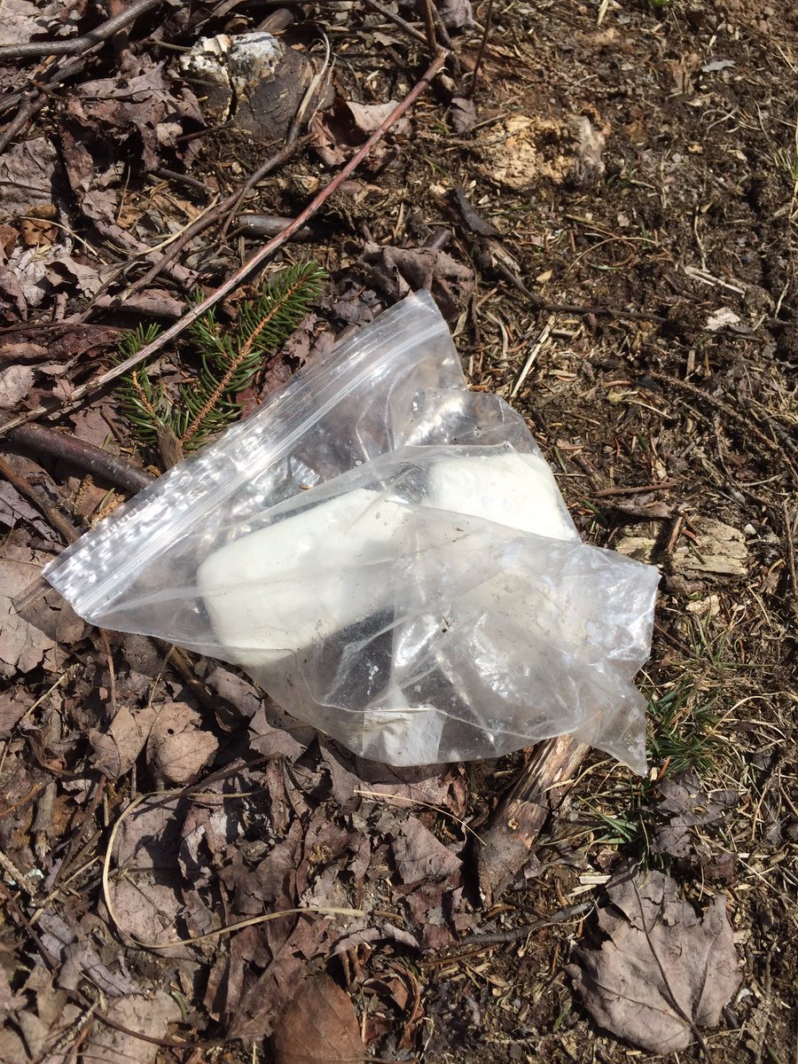 It's great that you take soap with you when you camp, but please take it with you when you leave. #camping #fishing