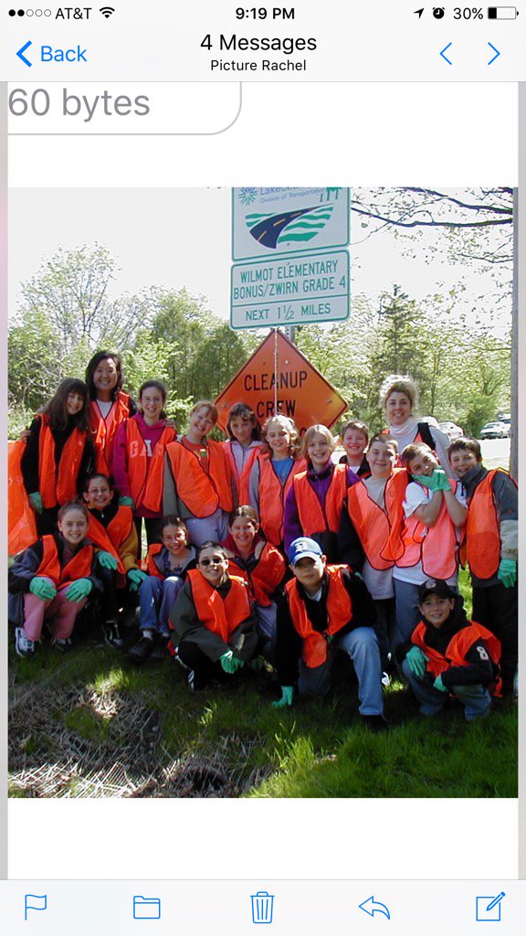 #GreenUpDeerfield <a href="/DPS109/">Deerfield Dist. 109</a> adopt a highway Duffy Lane for 15 years!