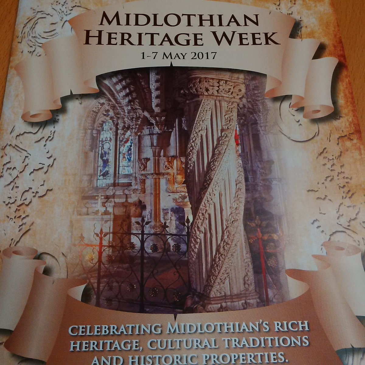 Midlothian Heritage Week: 1 to 7 May. Full details at visitmidlothian.org.uk @Mid_Advertiser @VisitScotNews