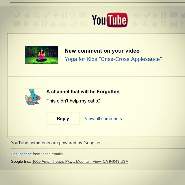 joditheyogi's tweet photo. Sometimes I get trolled. This is one of my favorites 😂😂😂 #yogavideo #yogavideos #troll #lol #yogaforkids #gottalau… https://t.co/CrVgkgexui https://t.co/V2HEYBHwy2