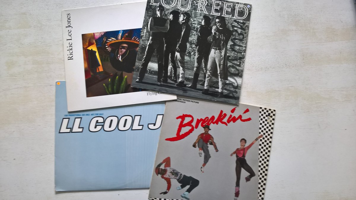 MusicIsVinyl's tweet photo. #Vinyl finds at a #FleaMarket#LouReed#RickieLeeJones#LLCoolJ#Breakin (OST) https://t.co/k0p5WOQWLd