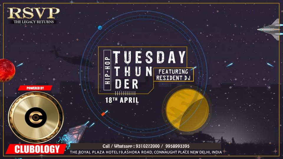 Get entertained as the DJ's make the crowd groove with rocking tracks@ RSVP This tueday nyt
Book@ 9310272000/9958993395 #delhinightlife