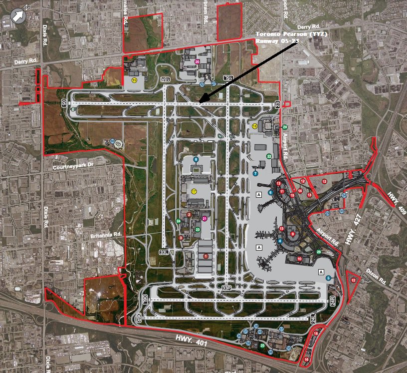 cbc.ca/news/canada/to… Major reconstruction at Toronto Pearson (YYZ) airport until late April 2017 Expect unusual noise levels in your area