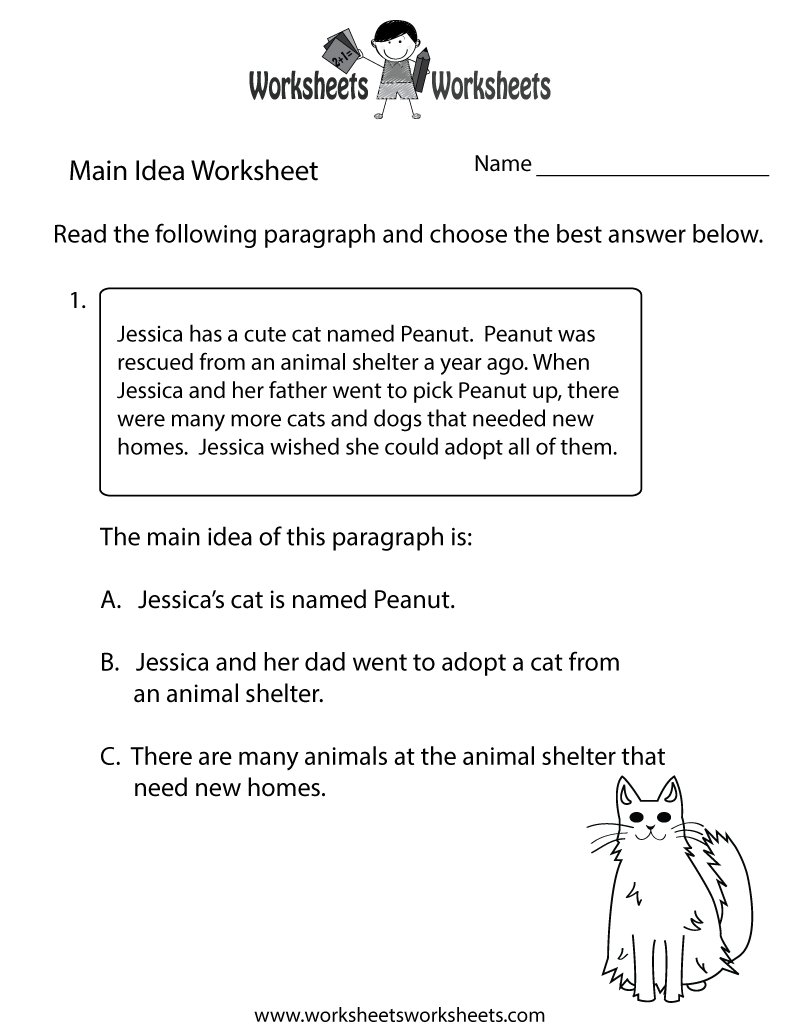 Uncategorized Main Idea Worksheets 3rd Grade worksheet worksheets worksheetswork twitter we just updated a free main idea you can easily download and print it here httpwww worksheetsworksheets comfinding the work