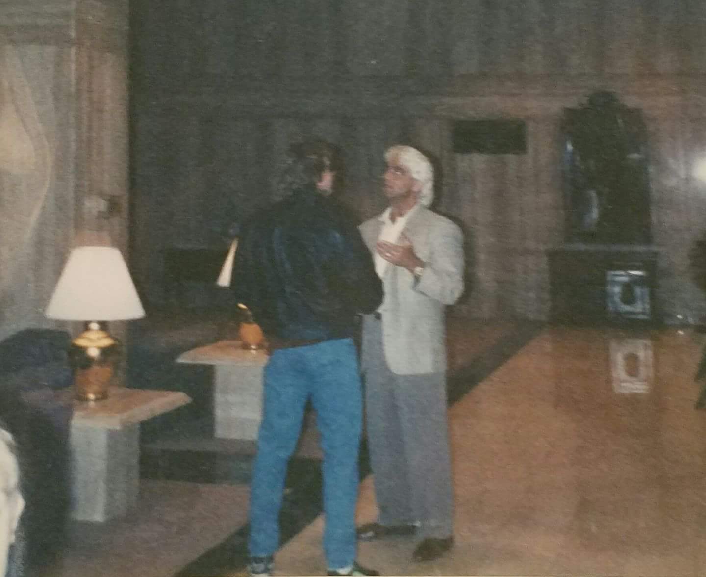 Happy Birthday I took this pic with he and in 1990 Philly Marriott.  shows 