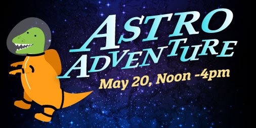 MDScienceCenter's tweet photo. Do you have what it takes to be an astronaut? Test your skills on Sat, May 20 from noon-4pm at Astro Adventure! https://t.co/MyhMJV4mUH https://t.co/kQb2lFvlDR