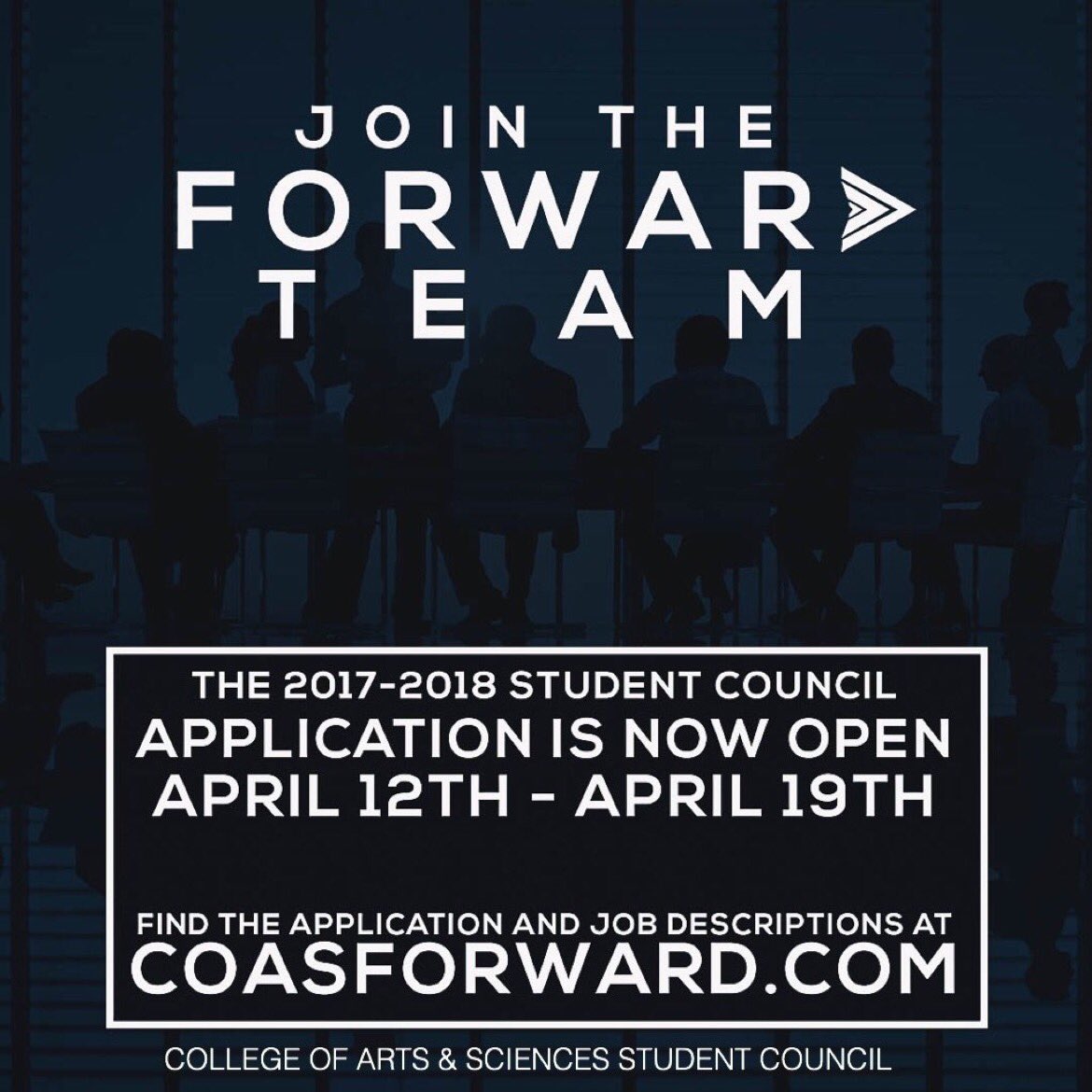 COAS Student Council tweet media