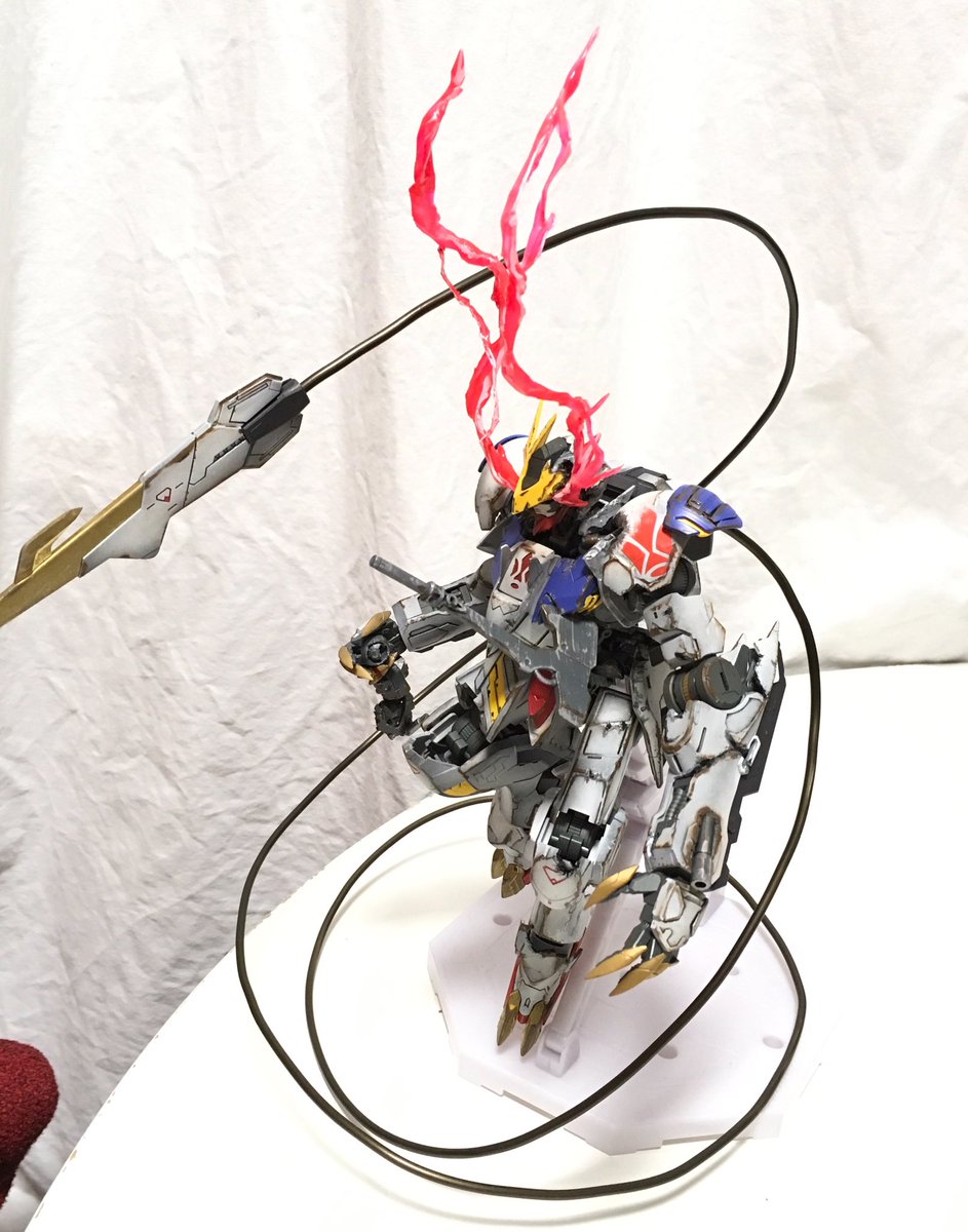 とすぎんこ バルバトスルプスレクス最終戦イメージ エフェクト修正版 G Tekketsu ガンプラ