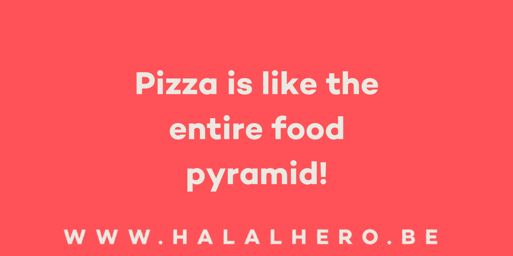 Halalhero_be's tweet photo. True story 😂 Bestel online via https://t.co/uMnJr833cl #halal #lekker #pizza #halalhero https://t.co/x0wWzUpaYW