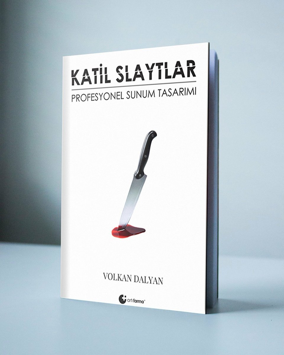 artifarma's tweet photo. Her zaman daha profesyonel sunumlar hazırlayarak dinleyicilerinizi etkileyin #kitaptavsiyesi #kitapfuari #kitapkurdu #book 
 #volkandalyan https://t.co/wH4K7VIZkG