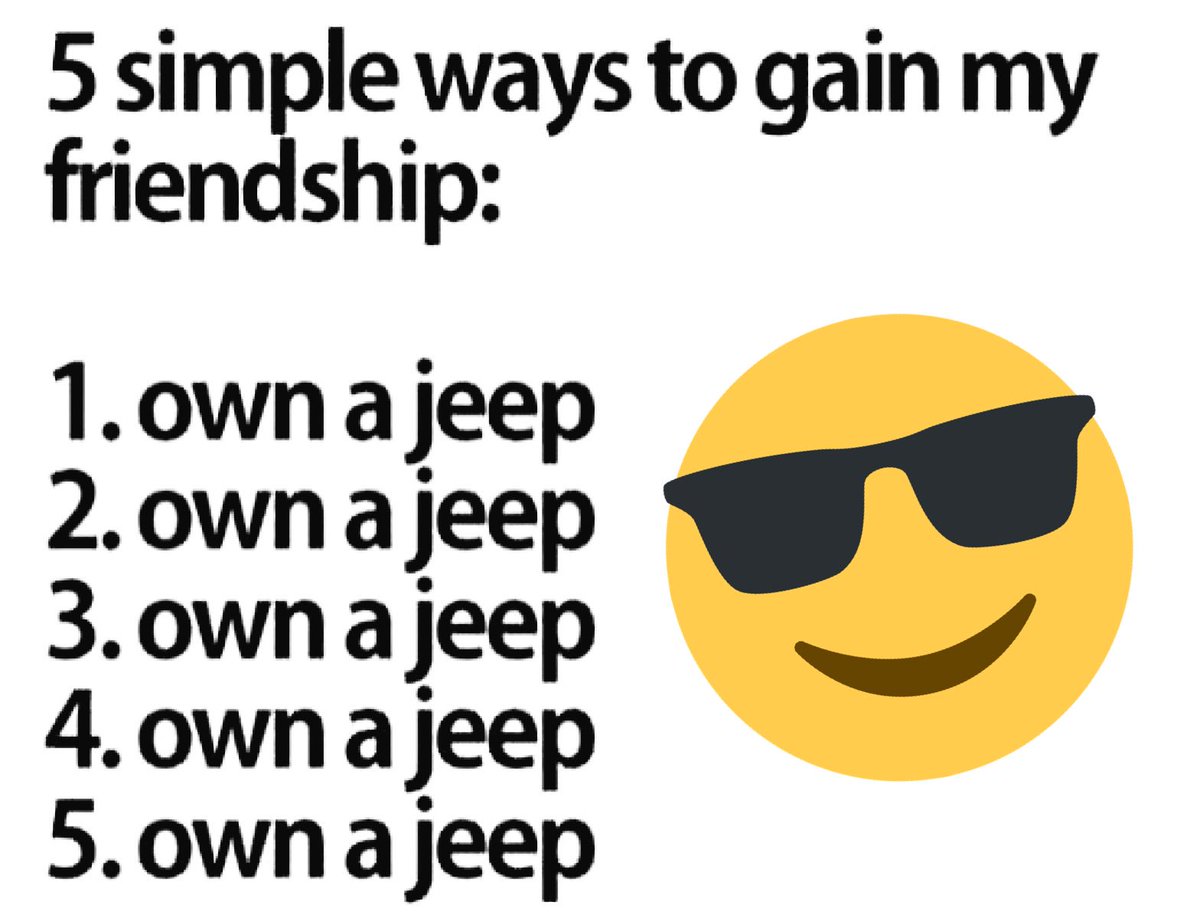 Pretty simple 😍 #Jeep #jeeplife #jeepgirl #jeepher #wheelinginflipflops #trailtherapy #builtnotbought #onlyonelife #jeepfamily #jeepfriends