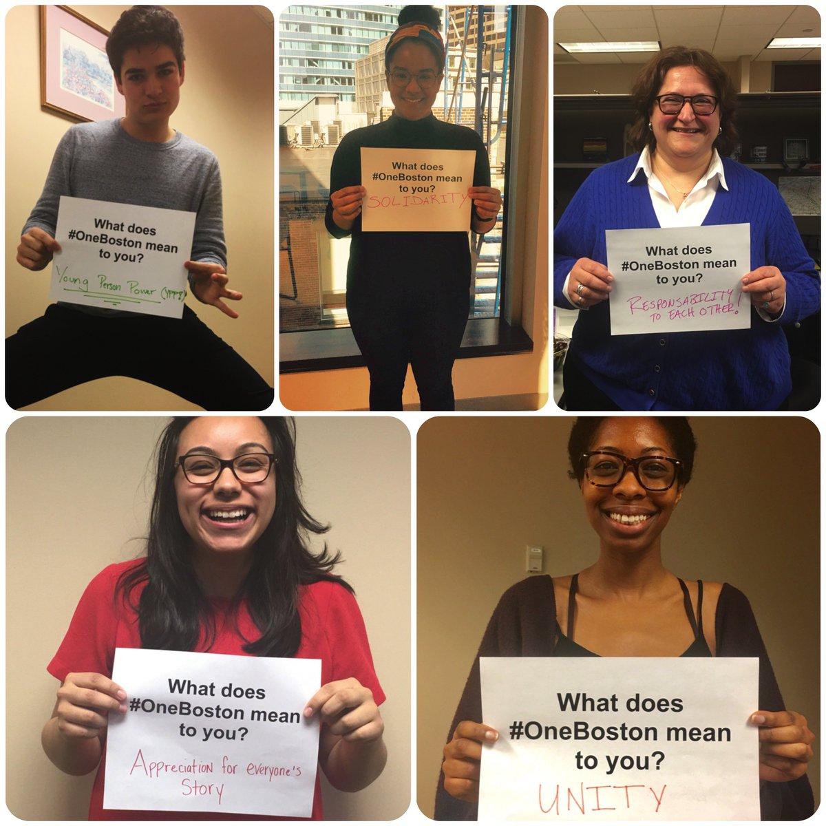 Join us in continuing to support the spirit of kindness shown on #OneBostonDay. Check back later for more #OneBoston inspired posts!