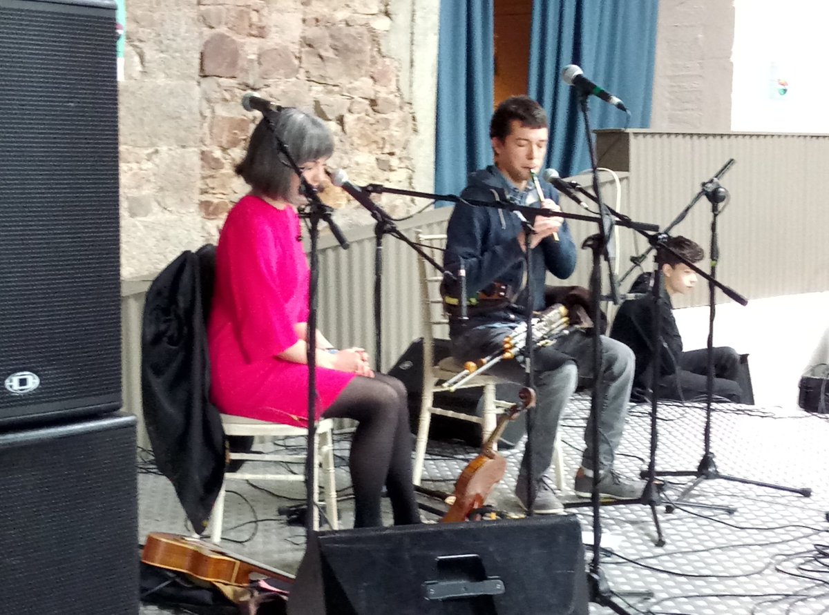 Beautiful sounds from Eithne and Martin <a href="/CreativeWicklow/">Creative Ire Wicklow</a> &amp; full house to boot