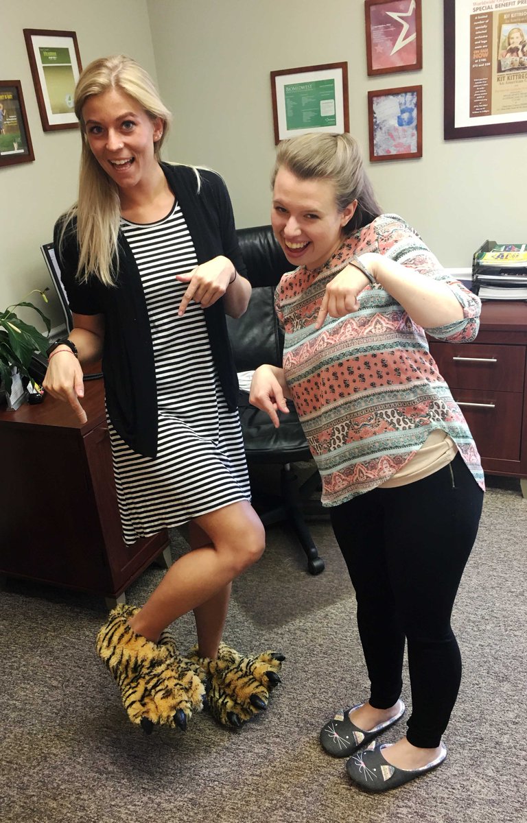 OnTheMarkComm's tweet photo. After a 3-day weekend and hearing that Sunday was National #WearYourPJsToWork Day, we thought why not kick off Monday with a little comfort. https://t.co/XM7zgJnuoh