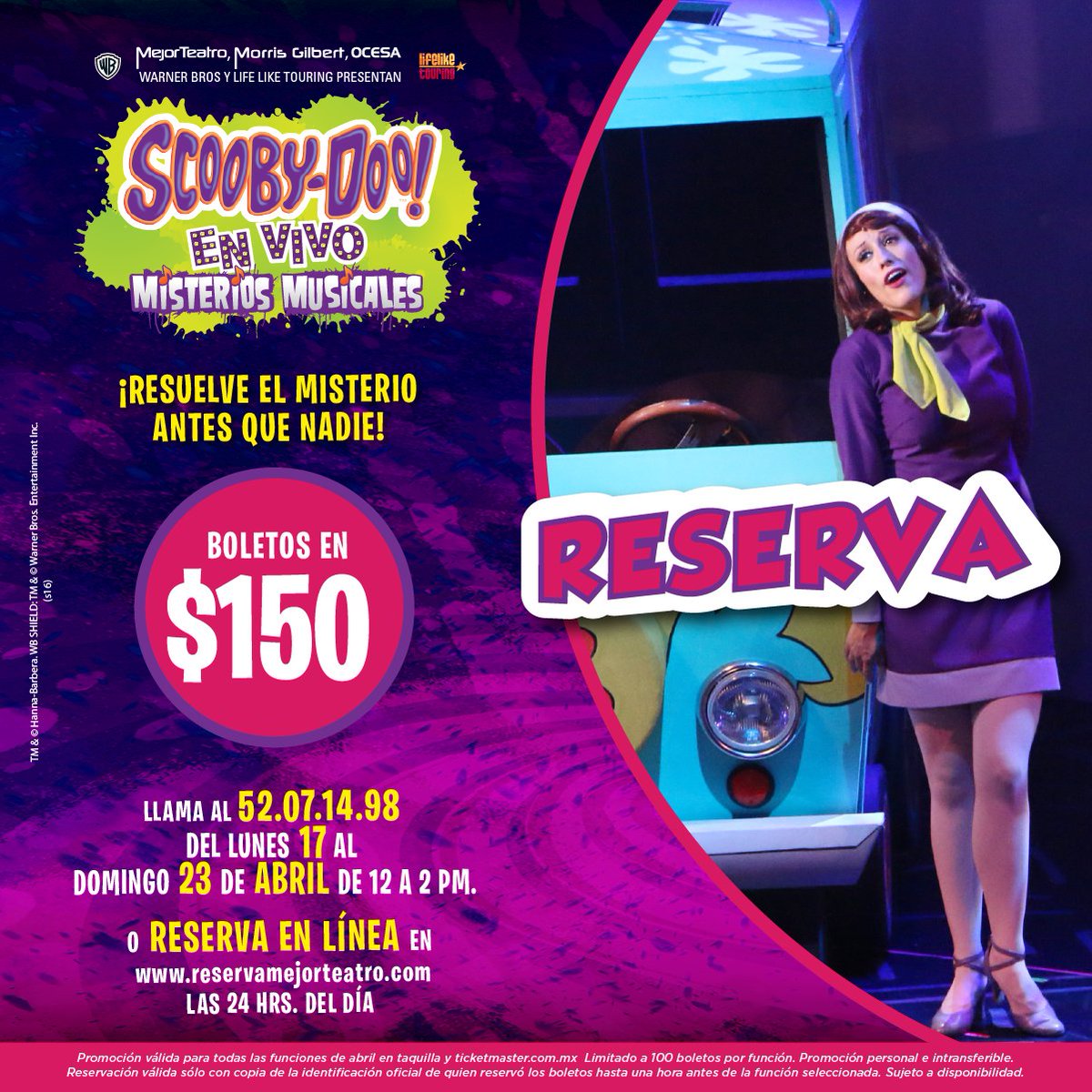Daphne necesita de tu ayuda para resolver el misterio que encierra el Teatro <a href="/Zentrika_StaFe/">Zentrika Santa Fe</a> ¡Reserva aquí bit.ly/ReservaMT! 🙆🔎