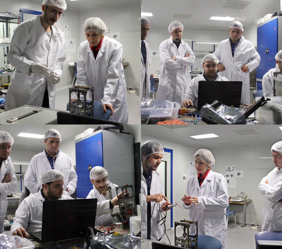 Aselsan visited our laboratory to share our project developments.