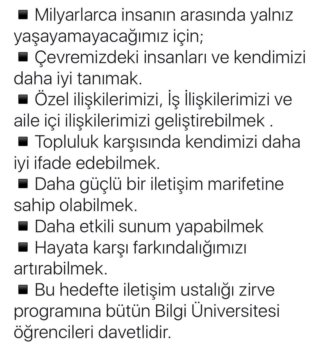 BİLGİStudentCouncil (@bilgiscofficial) on Twitter photo 