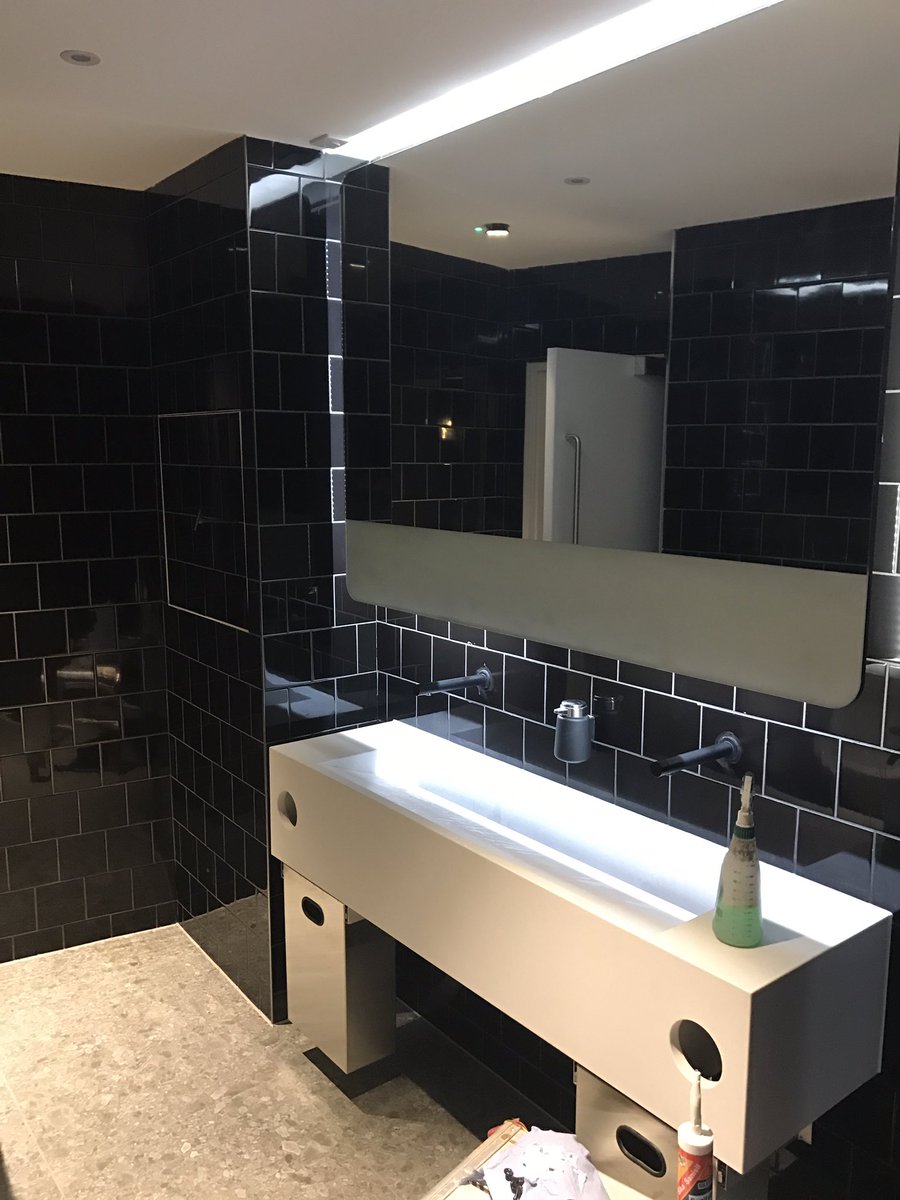 sealitsealants's tweet image. Floor 21 and 22 toilet refit, finishing touches