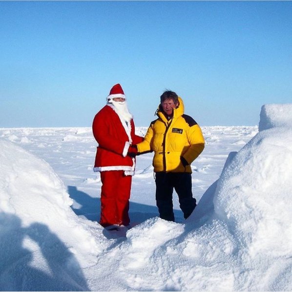 Brilliant <a href="/SeanSwarner/">Sean Swarner</a> got through the artic to reach the North Pole on his mission of hope - absolutely amazing! ow.ly/OKg130aPt46