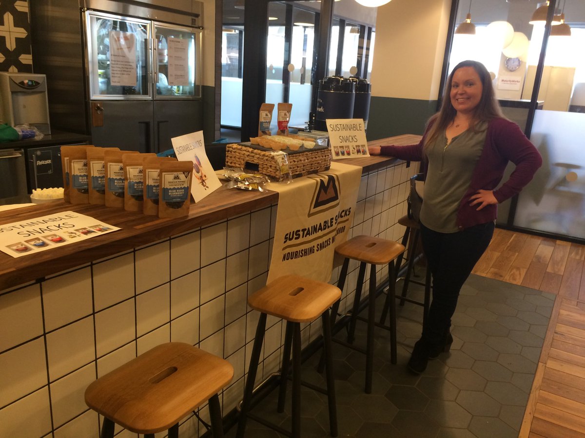 Last week, we had @MtnMorsels at out #TastingThursday! They featured tasty nourishing treats made from nuts, spices &amp; dark chocolate! #nyc