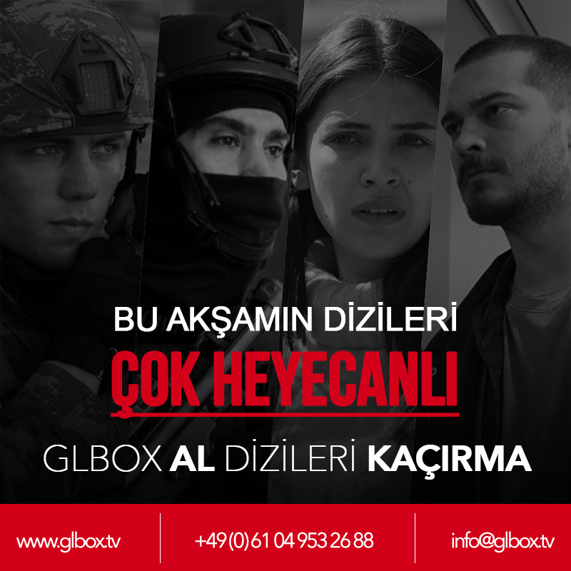 glboxtv's tweet photo. Bu akşamın dizileri çok heyecanlı. Sen de GLBOX siparişi ver, Türk dizilerini dünyanın her ülkesinden izle! https://t.co/eoeRcT25H5 #glbox https://t.co/wBOWKRADcI