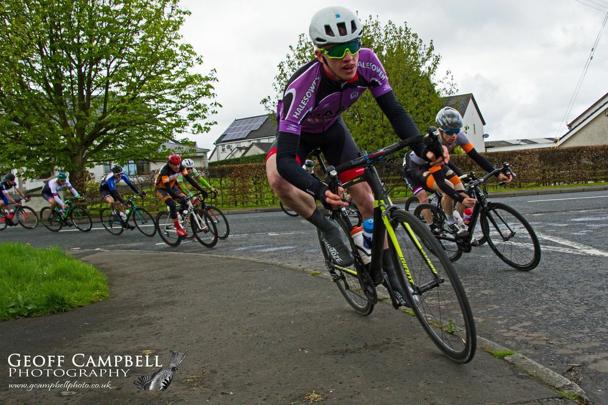 When you go too quick into a bend and have to use pavement to get round...