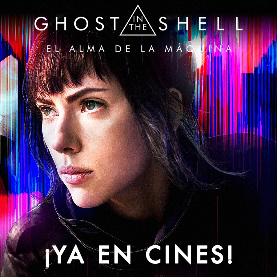 paramount_spain's tweet photo. Acércate al futuro hoy #MiércolesalCine con #EsGhostInTheShell: El Alma de la Máquina ¡Solo en cines! https://t.co/w5ID5ZvK96