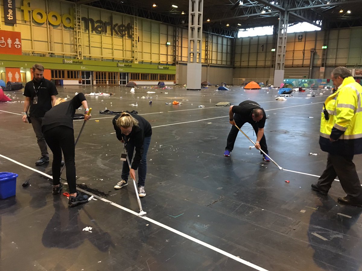 TheTeffan's tweet image. When your tape issue is off the charts, NEC security got ya bruv! #Insomnia60