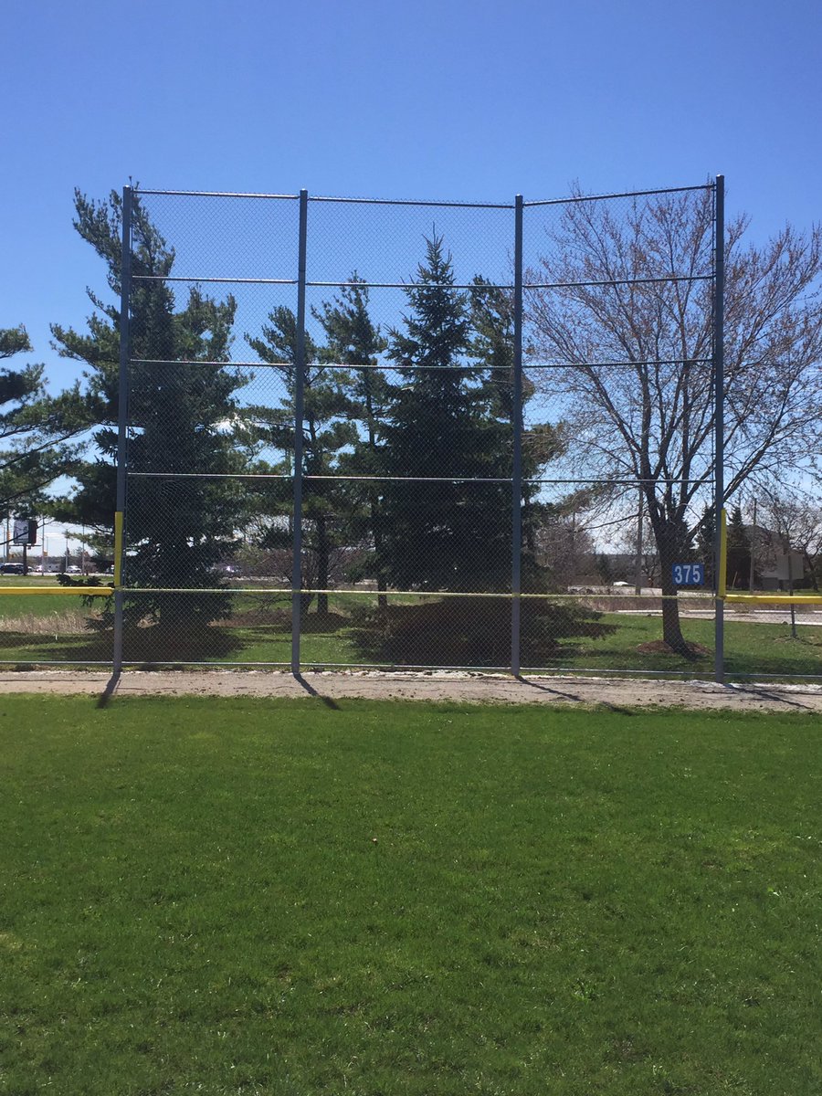 LonghornsGHBL's tweet photo. Our new home, Ninth Line Park featuring on field bullpens and CF Monster https://t.co/B7V2H1Y6JA