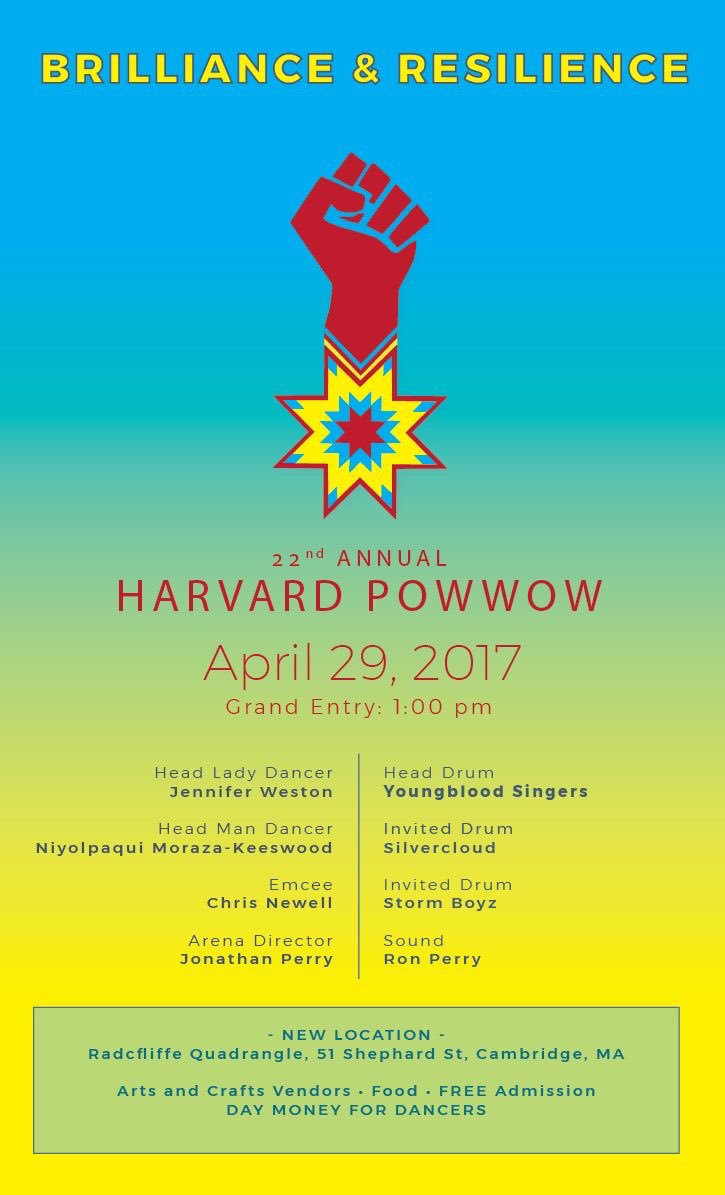 2017 Harvard Powwow, April 29th, Grand Entry - 1:00 pm #HarvardNatives #Brilliance&amp;Resilience