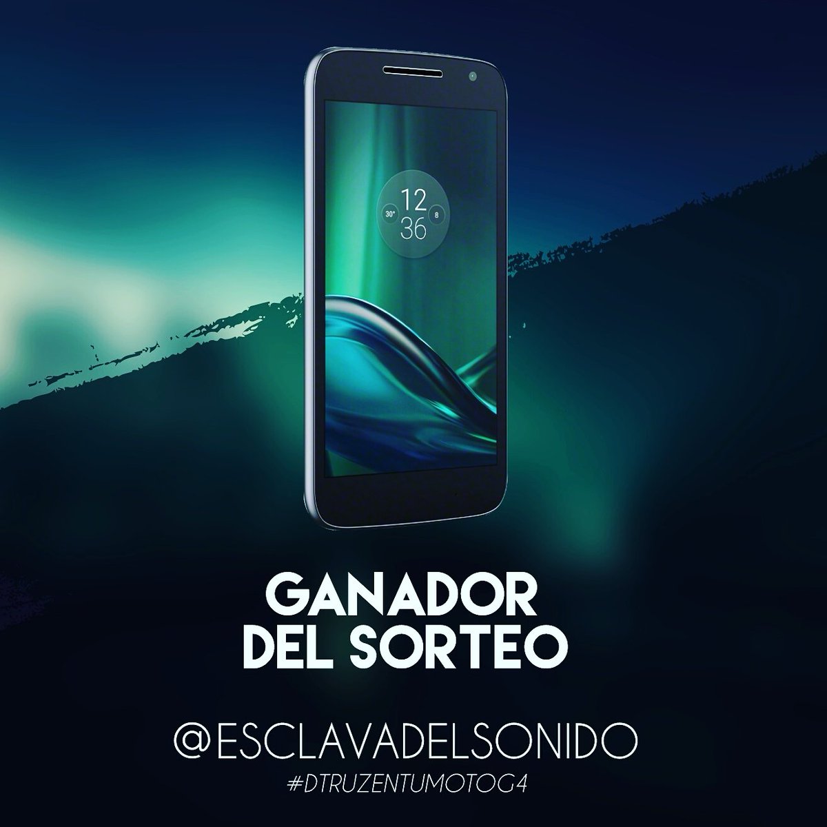 El ganador del sorteo #DTRUZentuMotoG4 es @esclavadelsonido. Comunícate por DM para la entrega. ¡Felicitaciones!