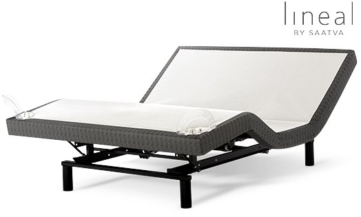 slumbersearch's tweet photo. Check out the new @SaatvaMattress Lineal™ Adjustable Base. It looks pretty groovy to us! #LinealBySaatva https://t.co/5pvqayrE9C https://t.co/gvCJW7ZAWw