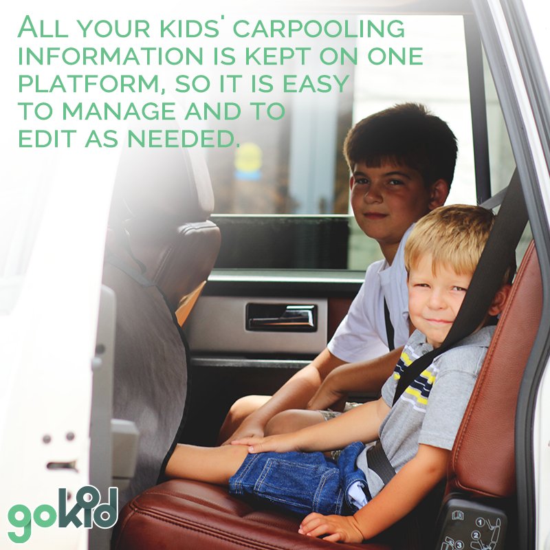 gokid_carpool's tweet photo. Unlike other ride sharing services, there are no paid drivers. #GoKid is free & parents can have peace of mind! #CarpoolApp #RideShare https://t.co/tTlJHlLEmm