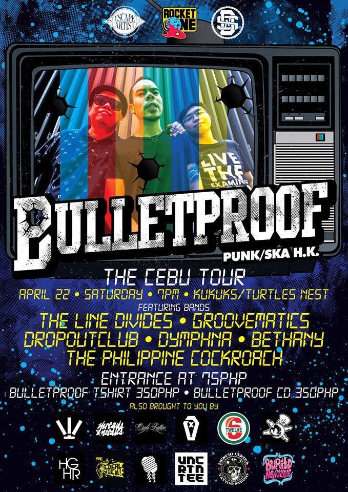 Sabado. <a href="/bulletproofhk/">Bulletproof</a> <a href="/lorenzobai/">Lorenzo Bai</a> <a href="/EscapeArtistTm/">Escape Artist™</a> <a href="/trestanpacia/">The Fat kid outside</a> <a href="/kaloymuypuanco/">kaloymapesouypuanco</a> <a href="/PanuIsThatYu/">Panu Yu</a> @TLDcebu <a href="/dropoutclub/">DROP OUT CLUB</a> <a href="/ThePhiCock/">philippine cockroach</a>