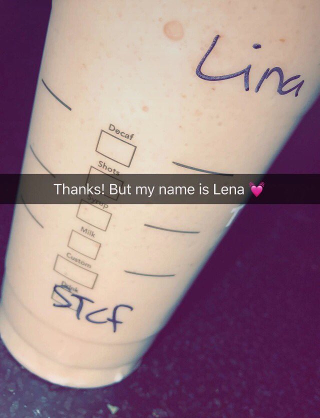lelistarbucks's tweet photo. ok so, guys we changed our fandoms name, we arent lelinators anymore, now call us lilinator #lilinator @lisaandlena https://t.co/C4hx86jMnU