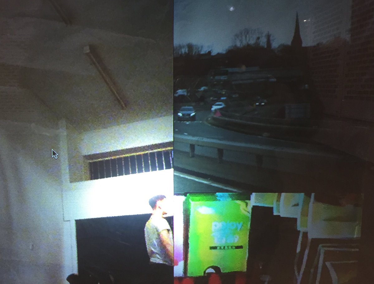 repeator123's tweet photo. Live projection at @cityarcadia #coventry, letting the city talk of itself, #repeatortransmission #Repeator with @office_for_art_design_tech https://t.co/o4vVBljcj8