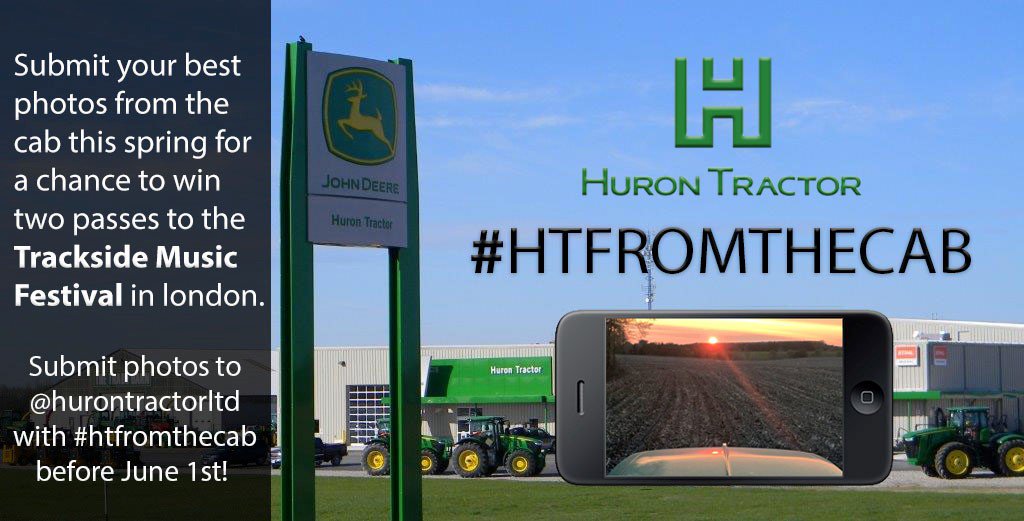 The <a href="/hurontractorltd/">Huron Tractor Ltd</a> “From the Cab” contest is back! Last year’s
photos will be tough to beat!  Good Luck! #HTFROMTHECAB