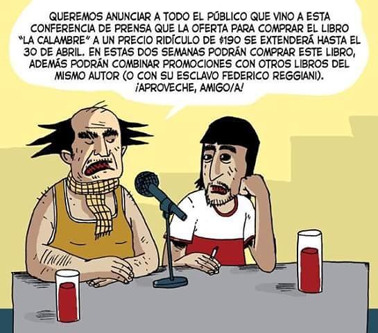 Recordatorio: pueden aprovechar la venta anticipada de #LaCalambre de <a href="/angelmosquito/">Angel Mosquito</a> en la tienda online o persona… ift.tt/2ondJ3X