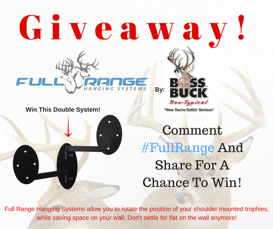 BossBuck's tweet photo. Only 4 days left to enter for your chance to win a FREE Double Mount @FullRangeSystem!! #Giveaway #MotivationMonday #BossBuck #FullRange https://t.co/INW1AMexNY
