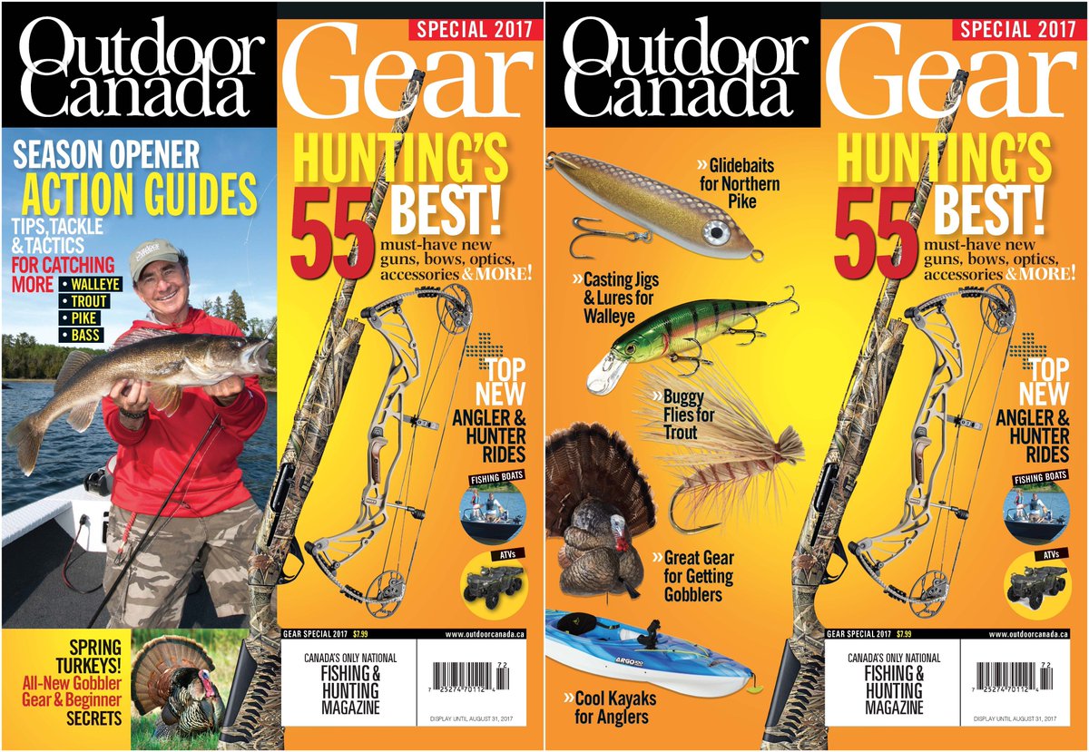 Landing now! Our national Gear Special, with a cool cover flap starring <a href="/GordPyzer/">Gord Pyzer</a> on the newsstand edition (left).