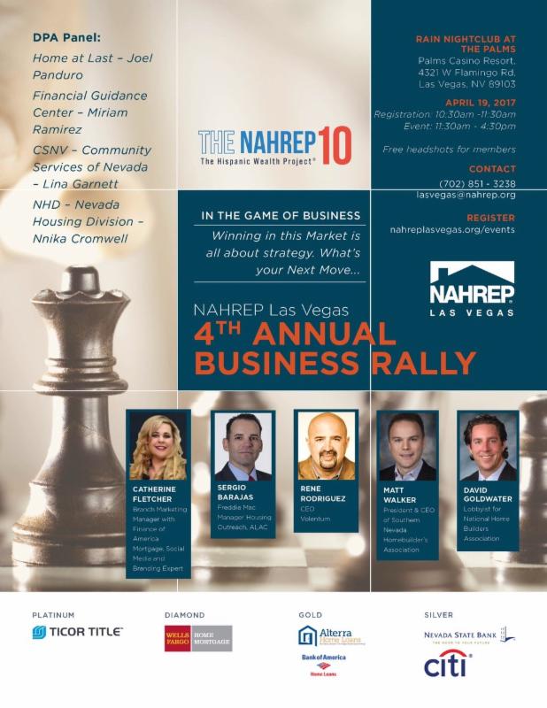 NAHREP Las Vegas : 4th Annual Business Rally conta.cc/2nCBnye