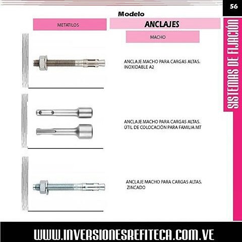 Refiteca's tweet image. En @refiteca usted encontra todo lo que necesite de sistemas para fijación.  #anclajes #remaches #clavos #tornillos y más.