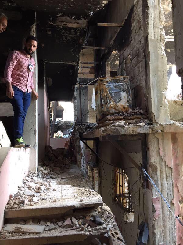 ICRC_lb's tweet photo. On the weekend, we finally managed to enter Ein ElHelweh after the clashes. Our team was shocked by the level of destruction #عين_الحلوة https://t.co/1xjEjWcd8b