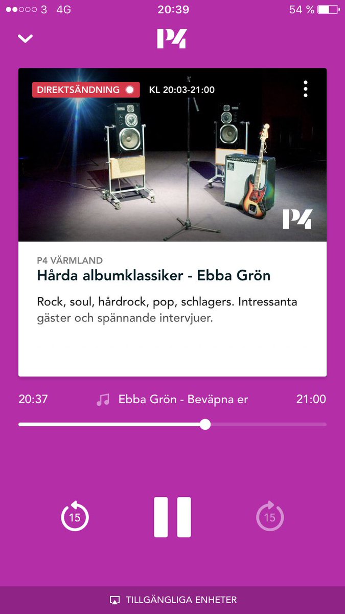 Kvällens tips, om någon missat!      Ebba Grön👊🏻👍🏼